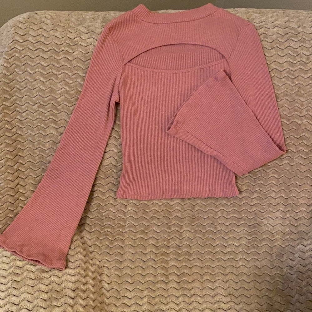 Mauve crop top